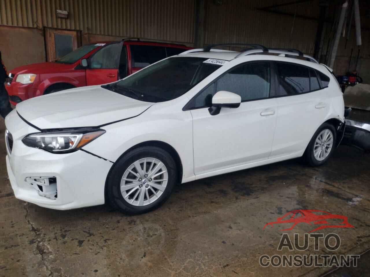 SUBARU IMPREZA 2018 - 4S3GTAB6XJ3712352