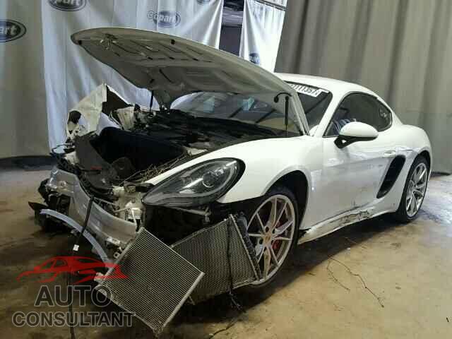PORSCHE CAYMAN 2017 - WP0AB2A85HS285387