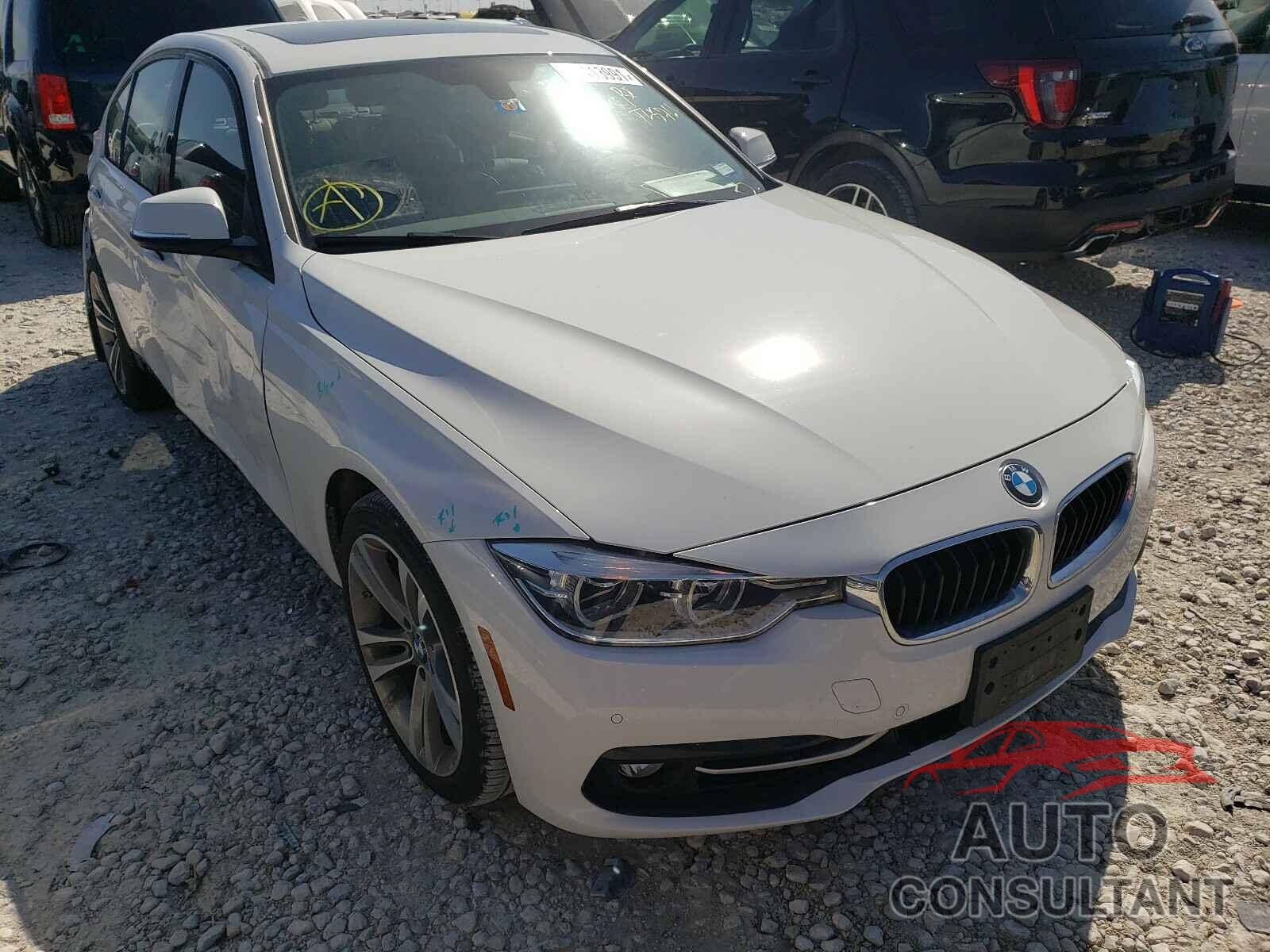 BMW 3 SERIES 2016 - WBA8E9G50GNT45761