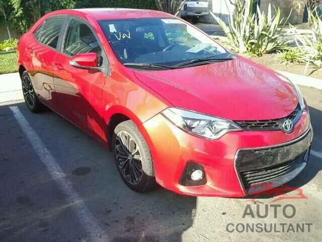 TOYOTA COROLLA 2015 - 5YFBURHE8FP309215