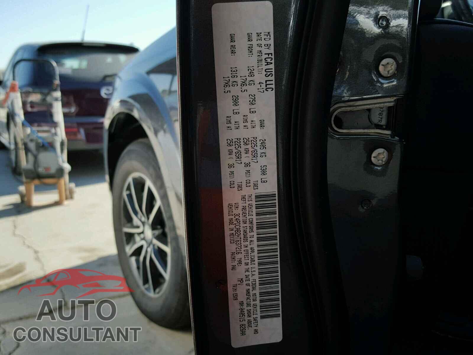 DODGE JOURNEY 2017 - 3C4PDCAB2HT637216