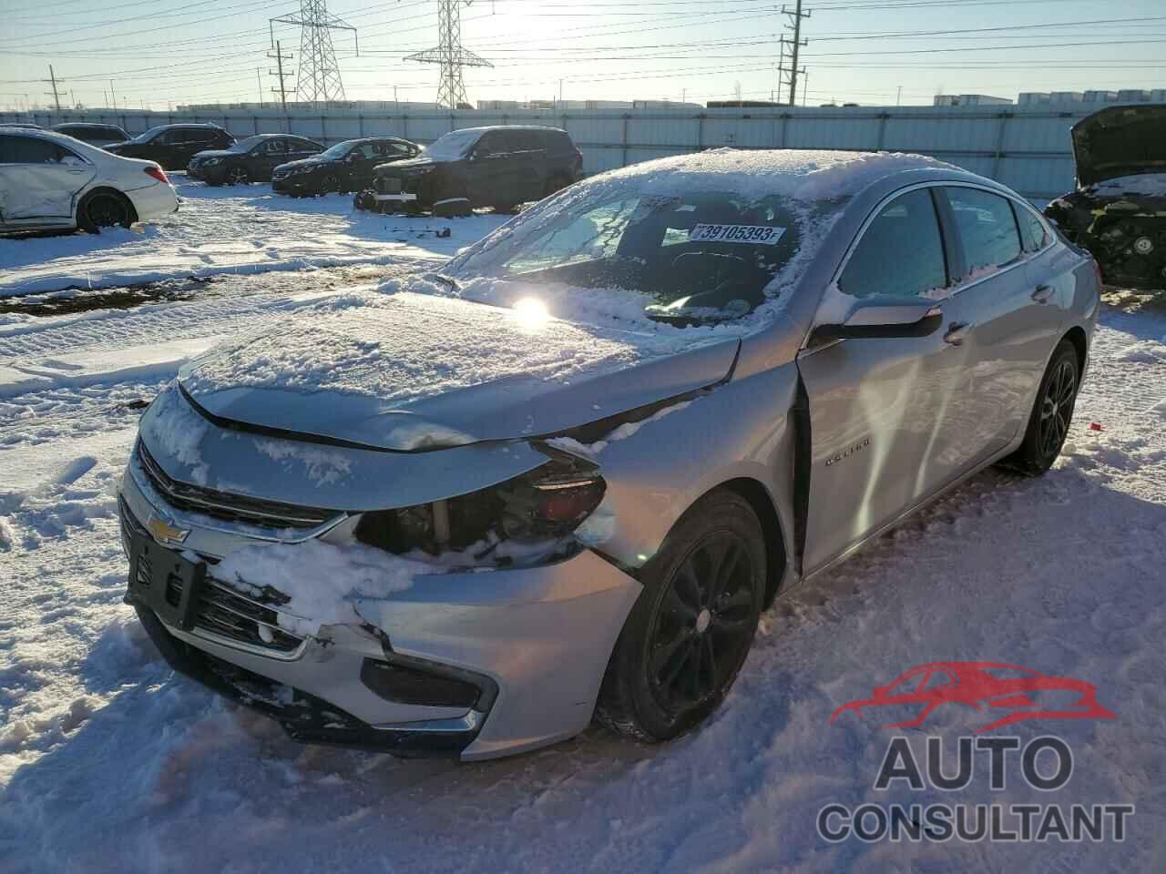 CHEVROLET MALIBU 2017 - 1G1ZE5ST1HF189188