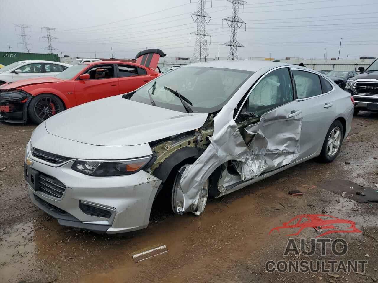 CHEVROLET MALIBU 2017 - 1G1ZB5ST2HF211515