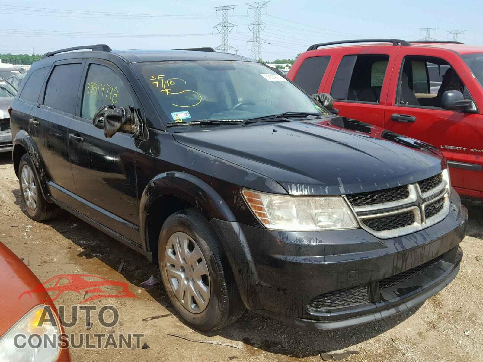 DODGE JOURNEY SE 2017 - 3C4PDCAB4HT528224