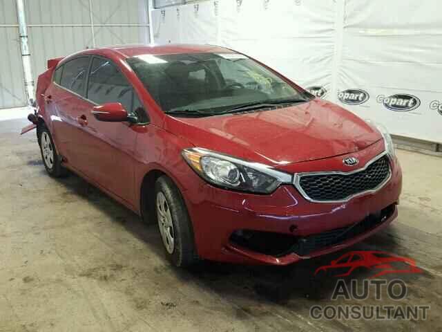 KIA FORTE 2016 - KNAFX4A66G5518561