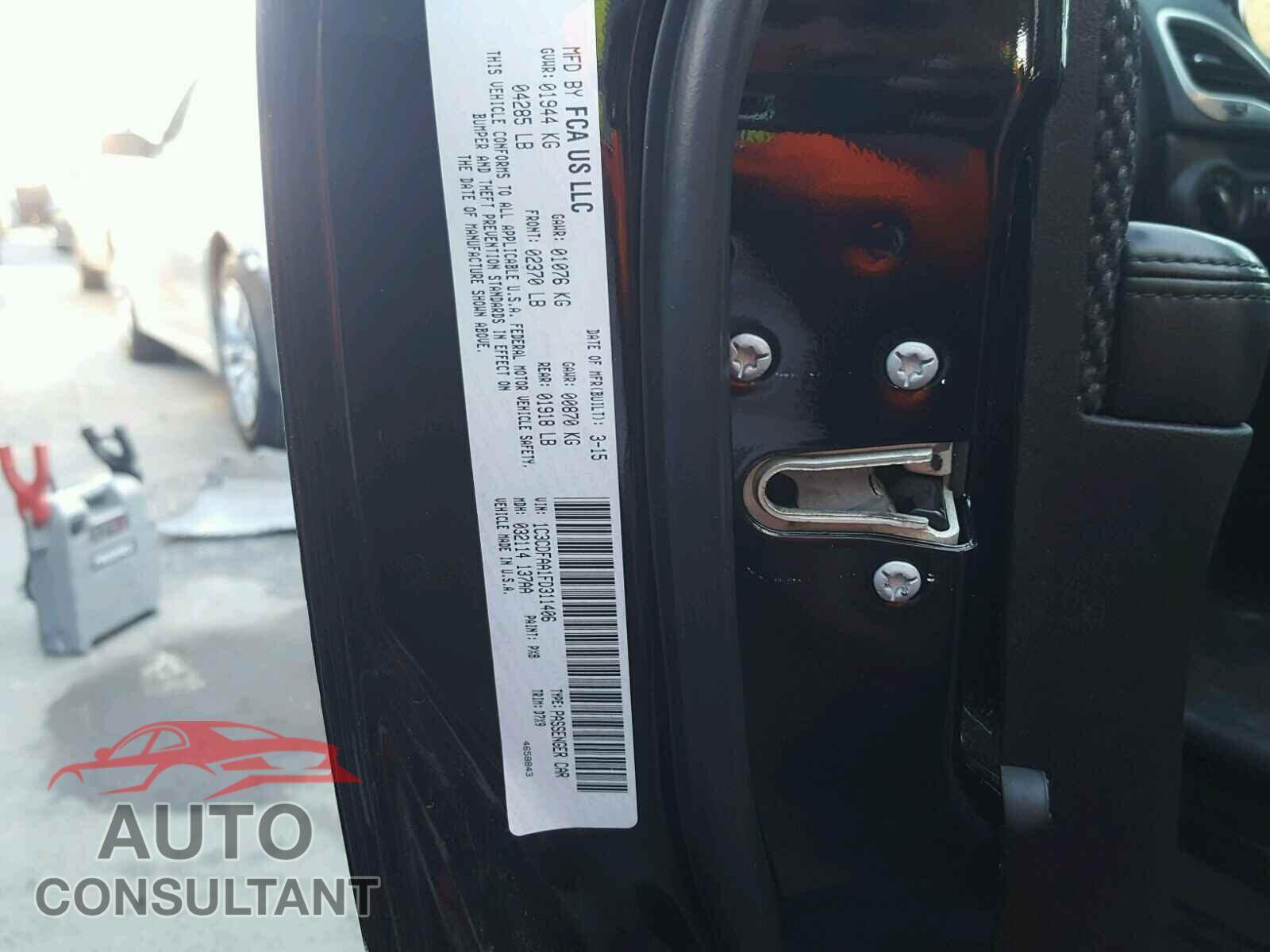 DODGE DART 2015 - 1C3CDFAA1FD311406