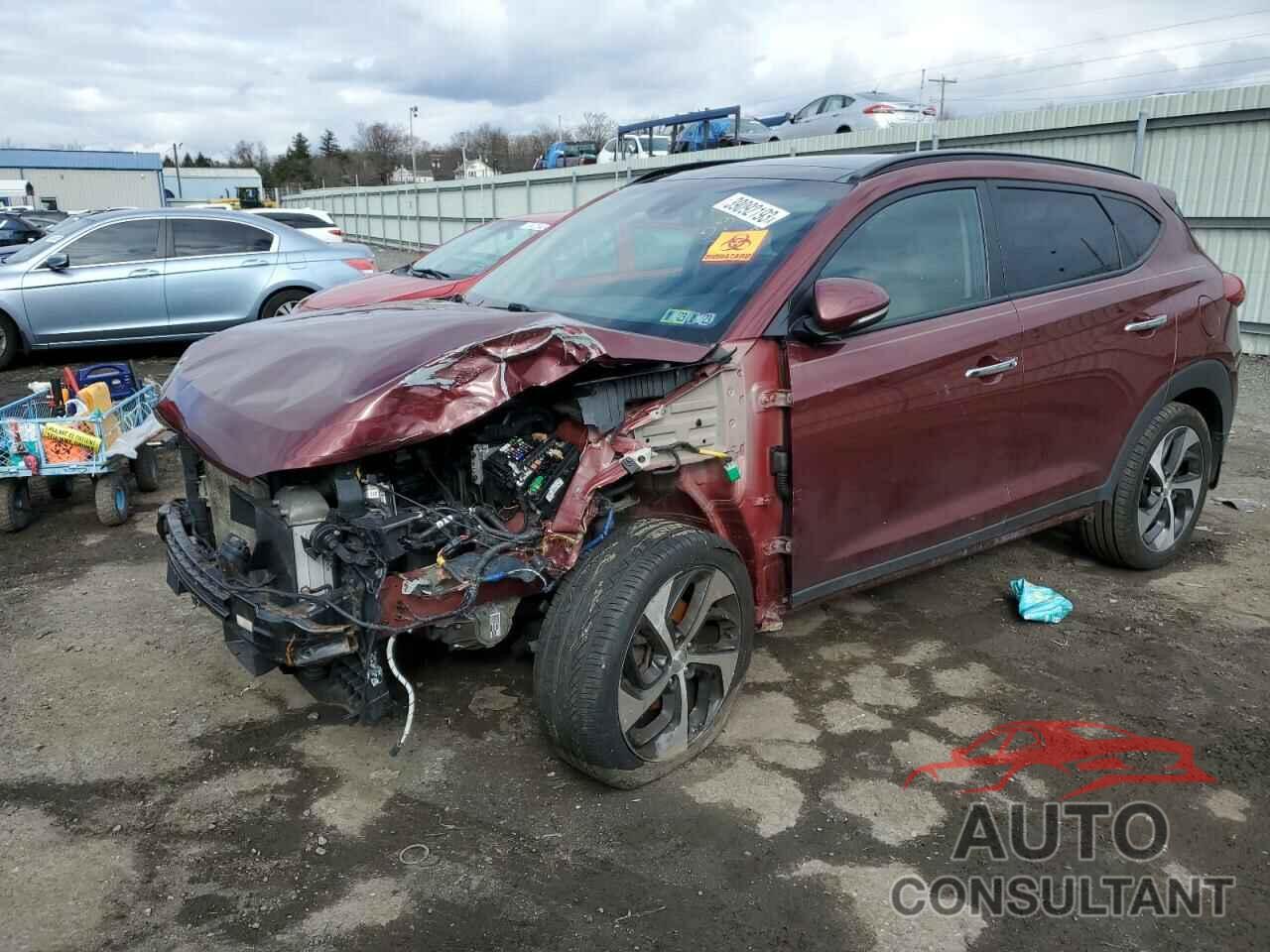 HYUNDAI TUCSON 2017 - KM8J3CA27HU376207
