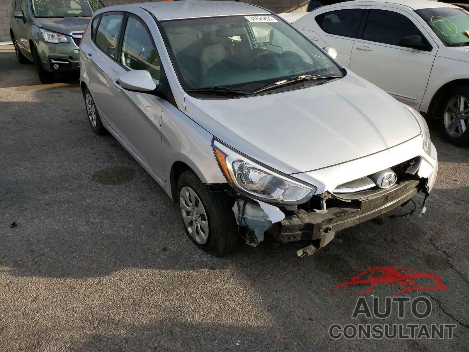 HYUNDAI ACCENT 2017 - KMHCT5AEXHU344169