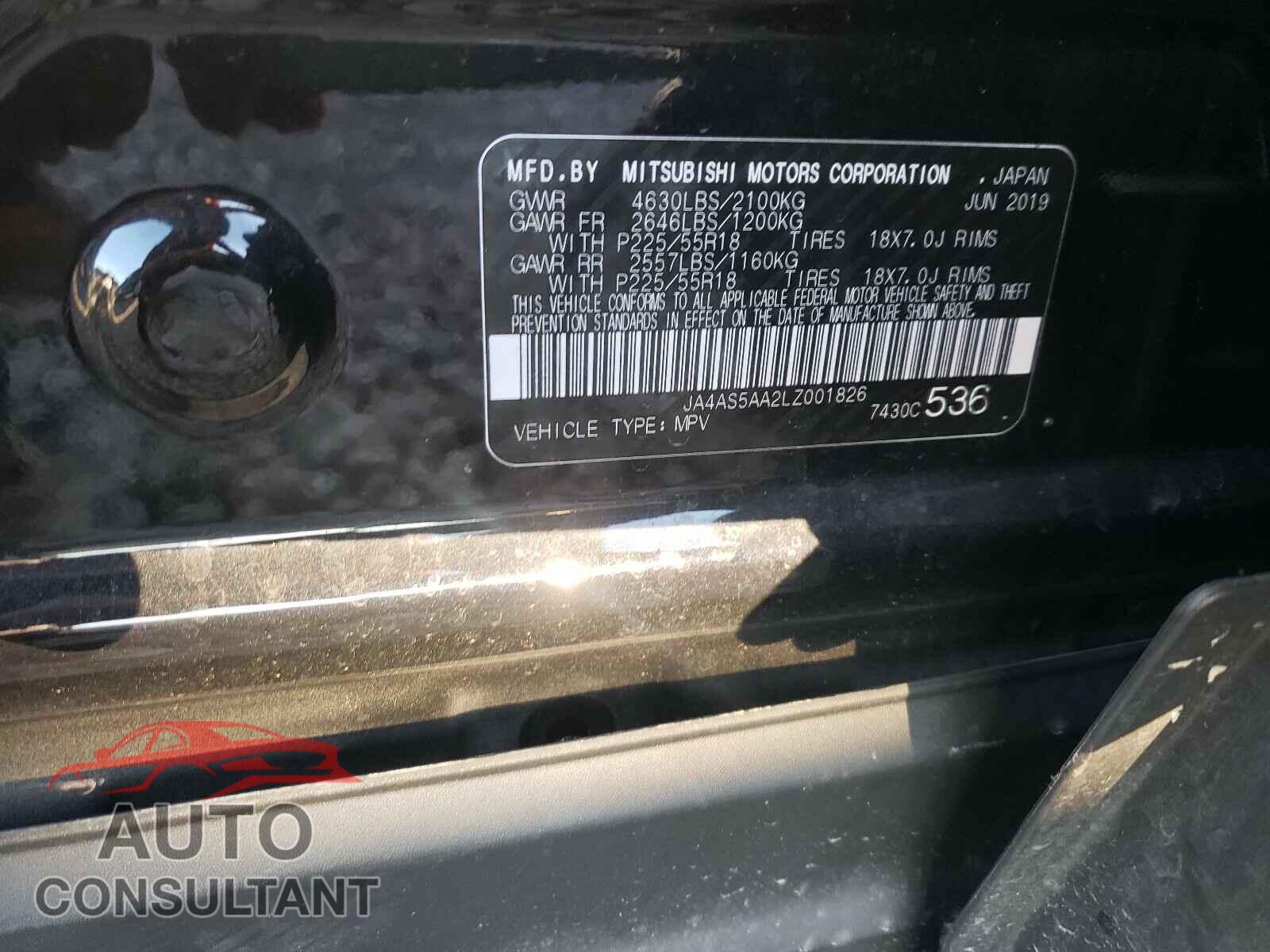 MITSUBISHI ECLIPSE 2020 - JA4AS5AA2LZ001826