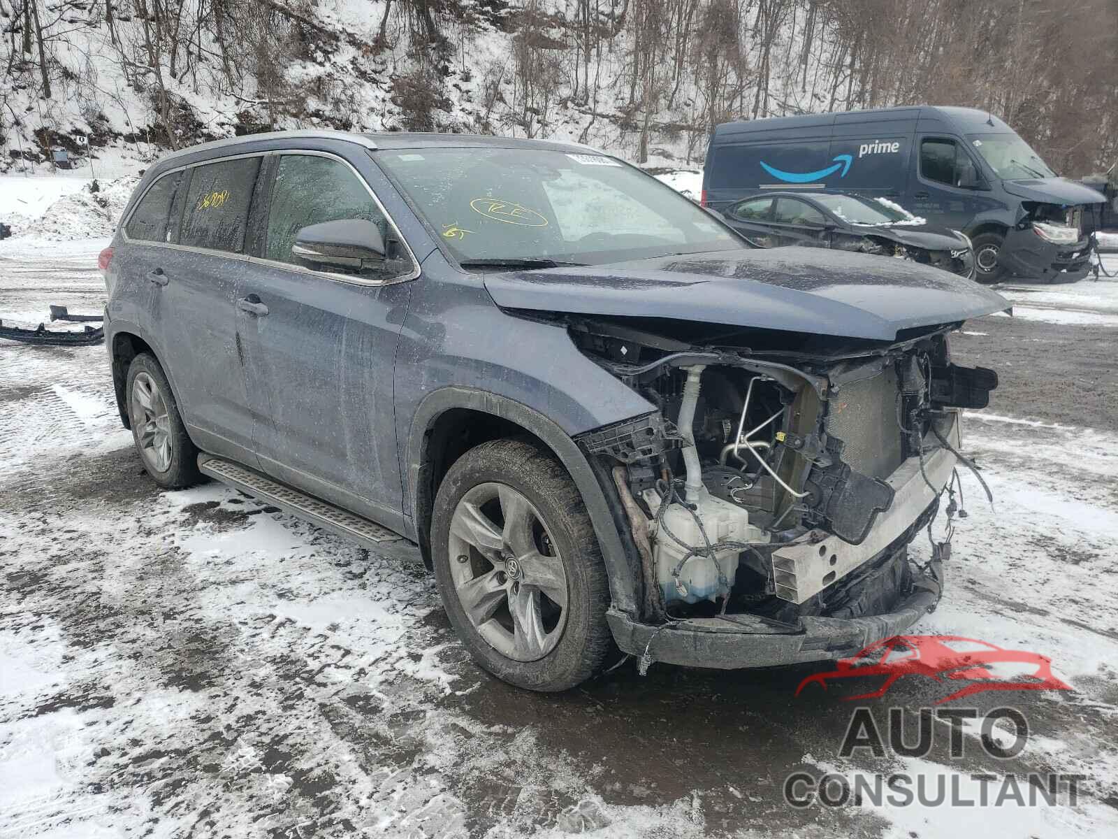 TOYOTA HIGHLANDER 2018 - 5TDDZRFH4JS885360