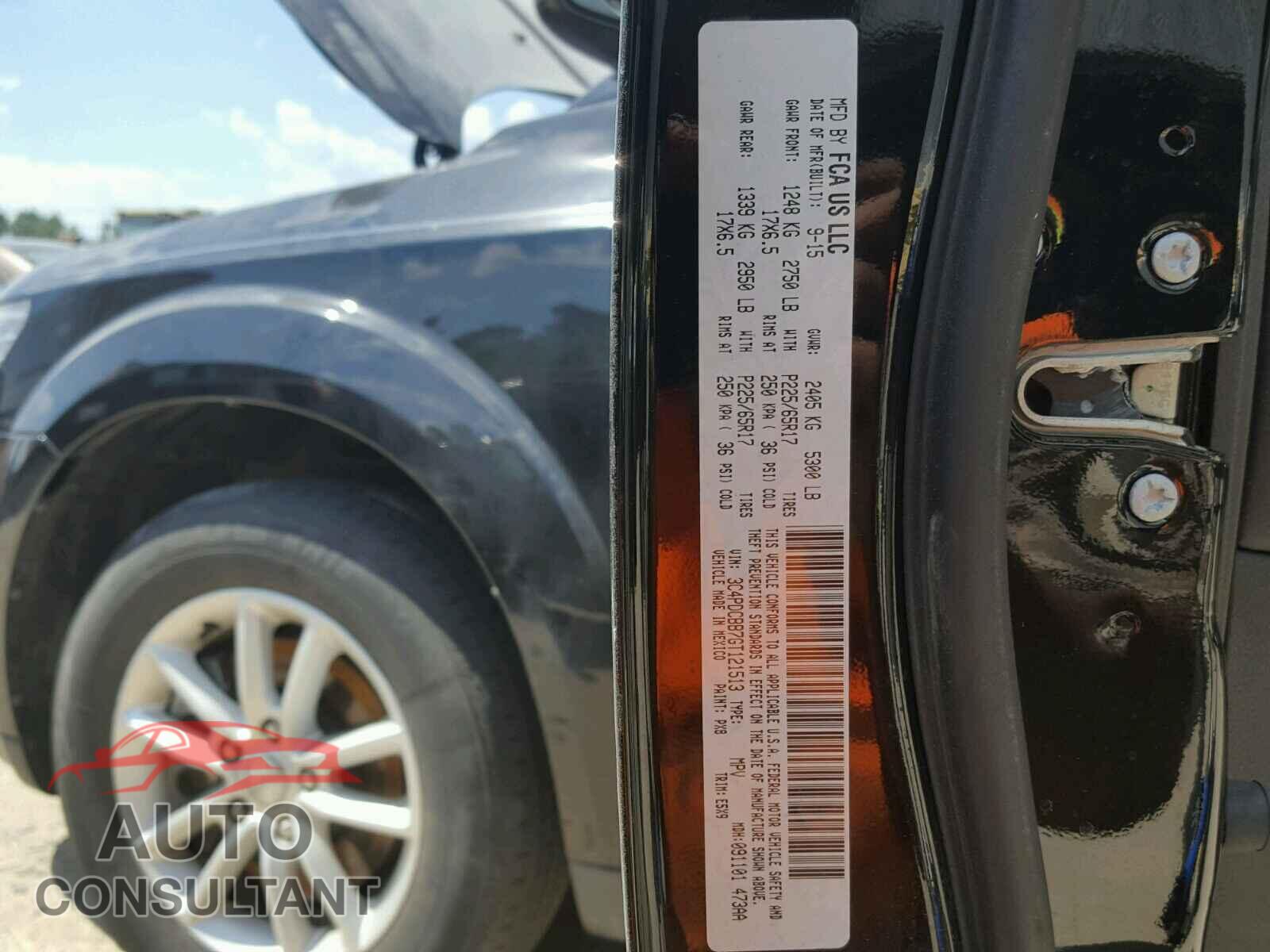 DODGE JOURNEY 2016 - 3C4PDCBB7GT121513
