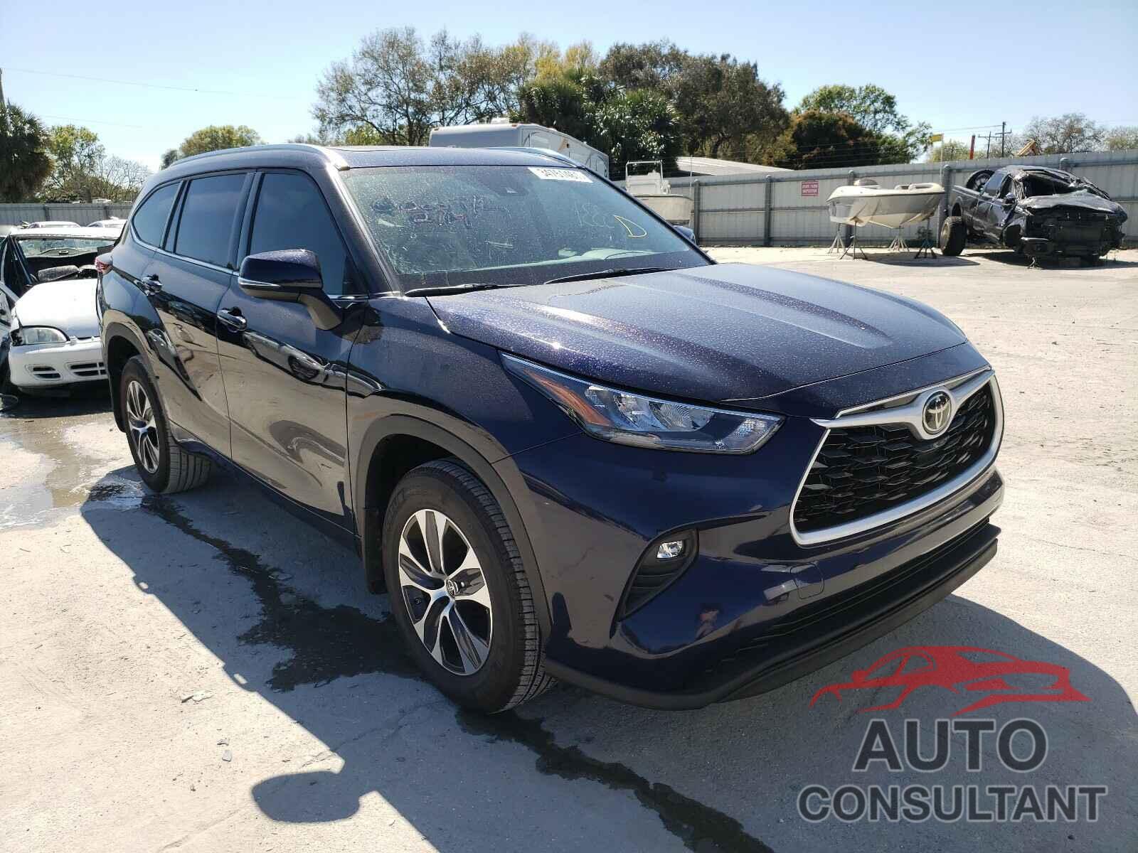 TOYOTA HIGHLANDER 2020 - 5TDGZRBH2LS039248