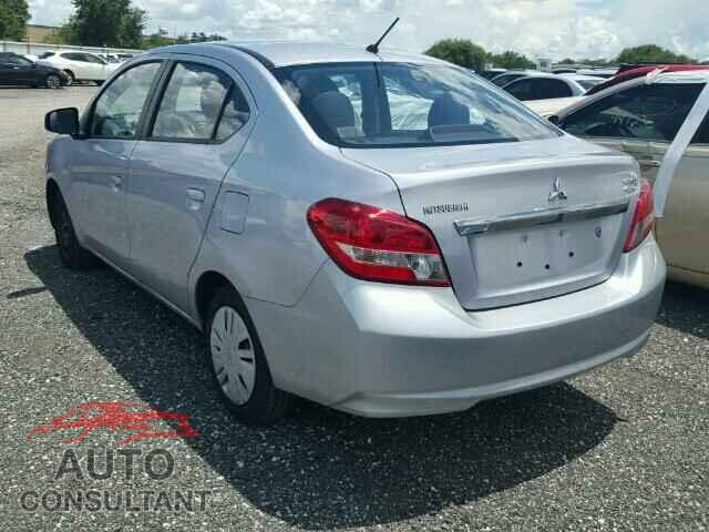 MITSUBISHI MIRAGE 2017 - ML32F3FJ4HHF09357