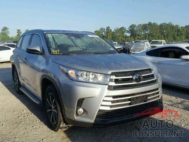 TOYOTA HIGHLANDER 2017 - 5TDKZRFH0HS519204