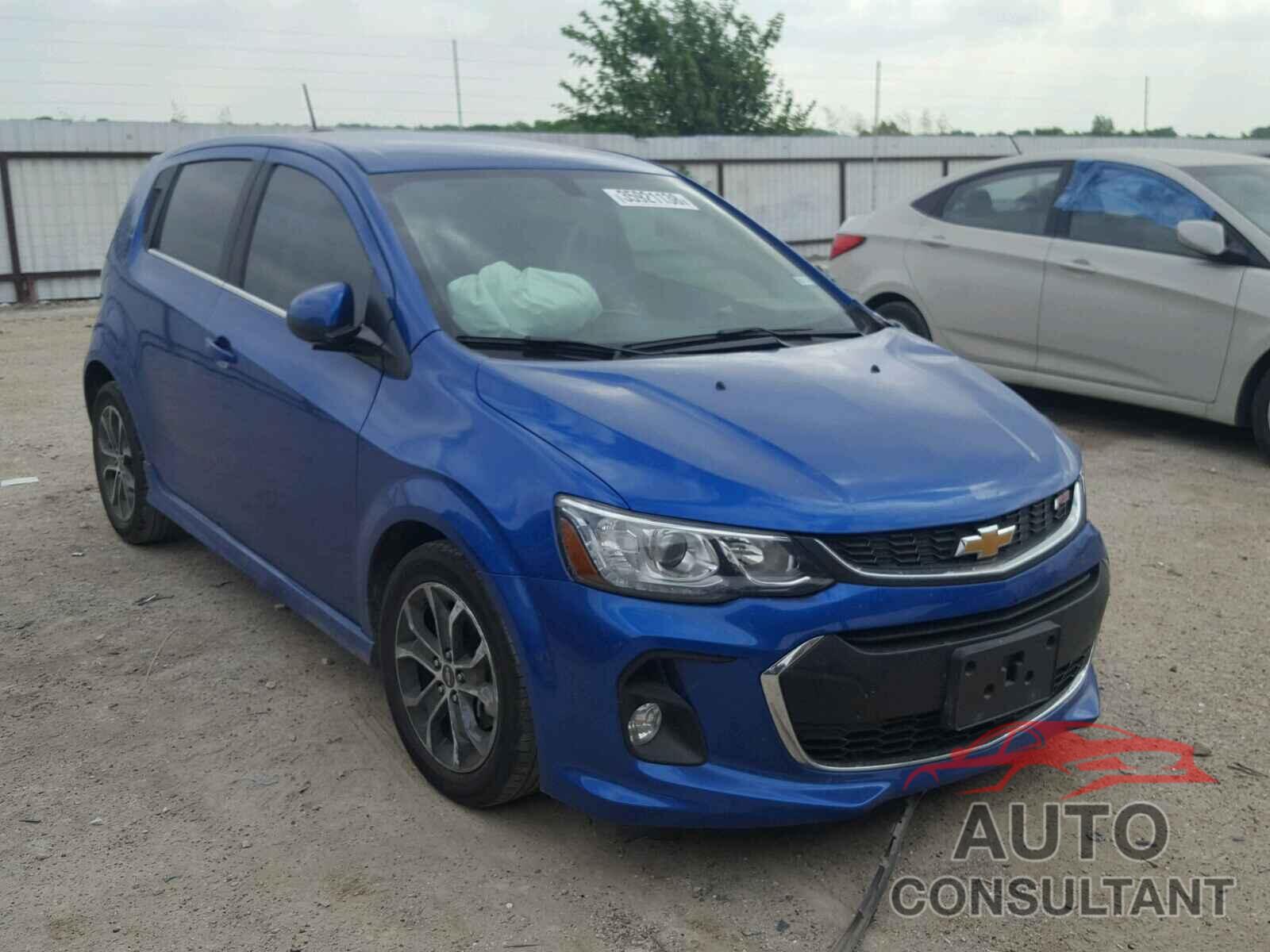 CHEVROLET SONIC 2017 - 1G1JD6SH6H4160332