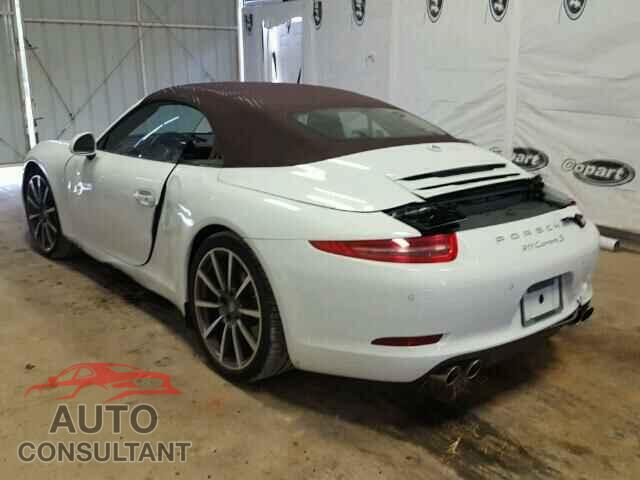 PORSCHE 911 2016 - WP0CB2A98GS154471