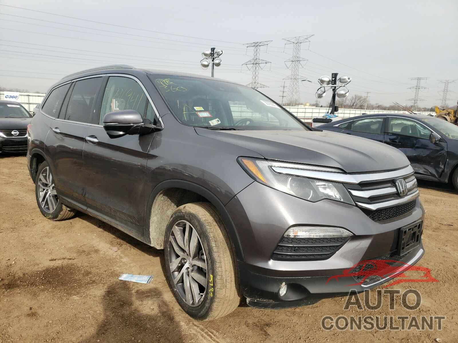 HONDA PILOT 2017 - 5FNYF6H99HB089037