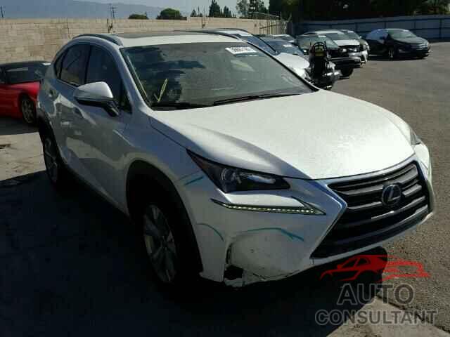 LEXUS NX 2017 - JTJBJRBZ3H2050958