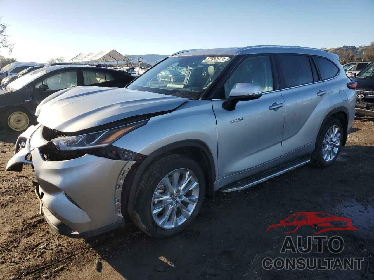 TOYOTA HIGHLANDER 2021 - 5TDXBRCH4MS536516