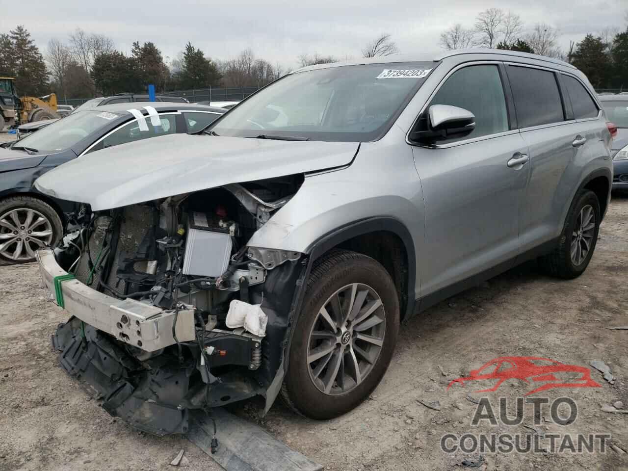 TOYOTA HIGHLANDER 2019 - 5TDKZRFH7KS560324