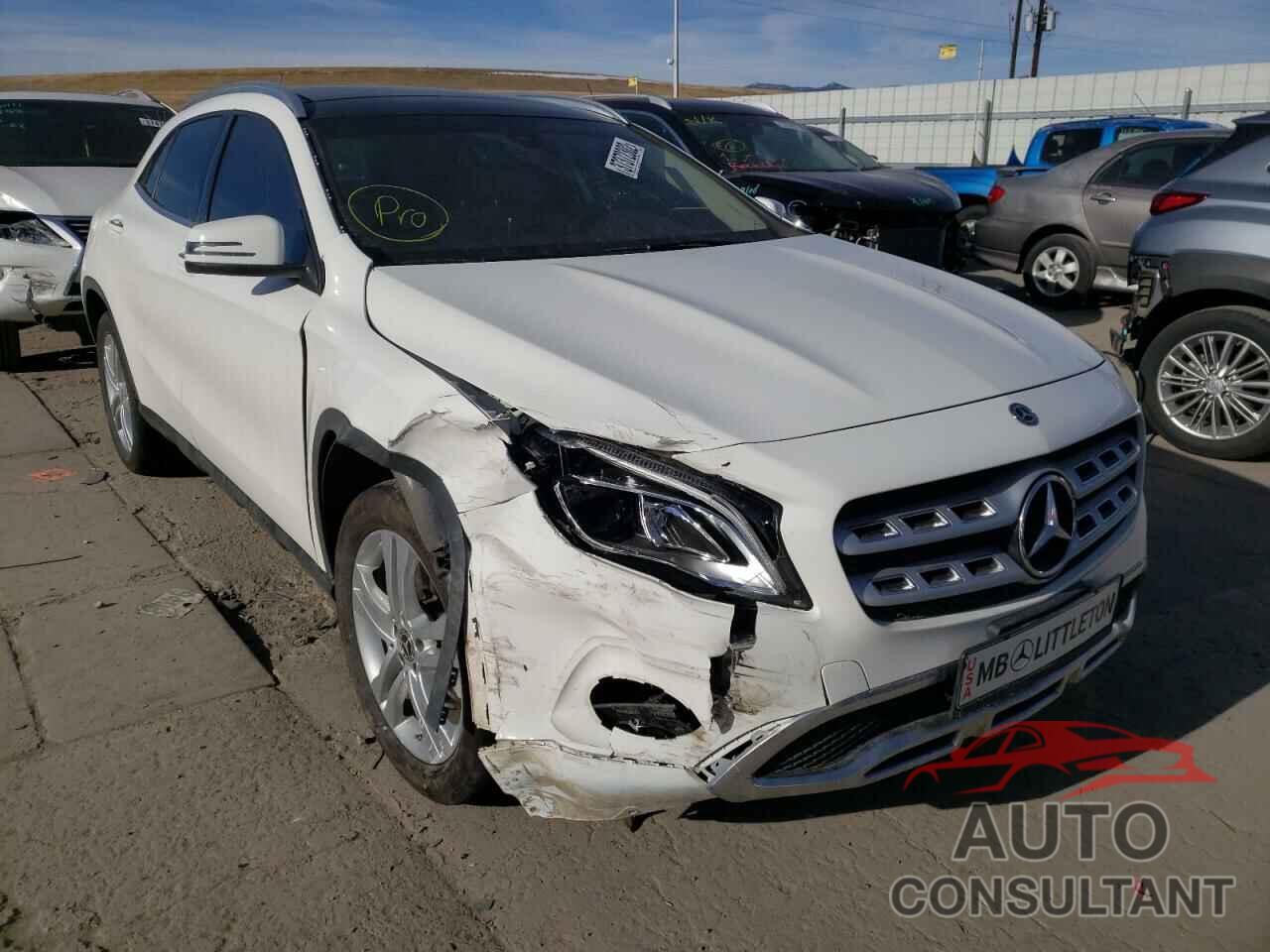 MERCEDES-BENZ GLA-CLASS 2020 - WDCTG4GBXLU021954