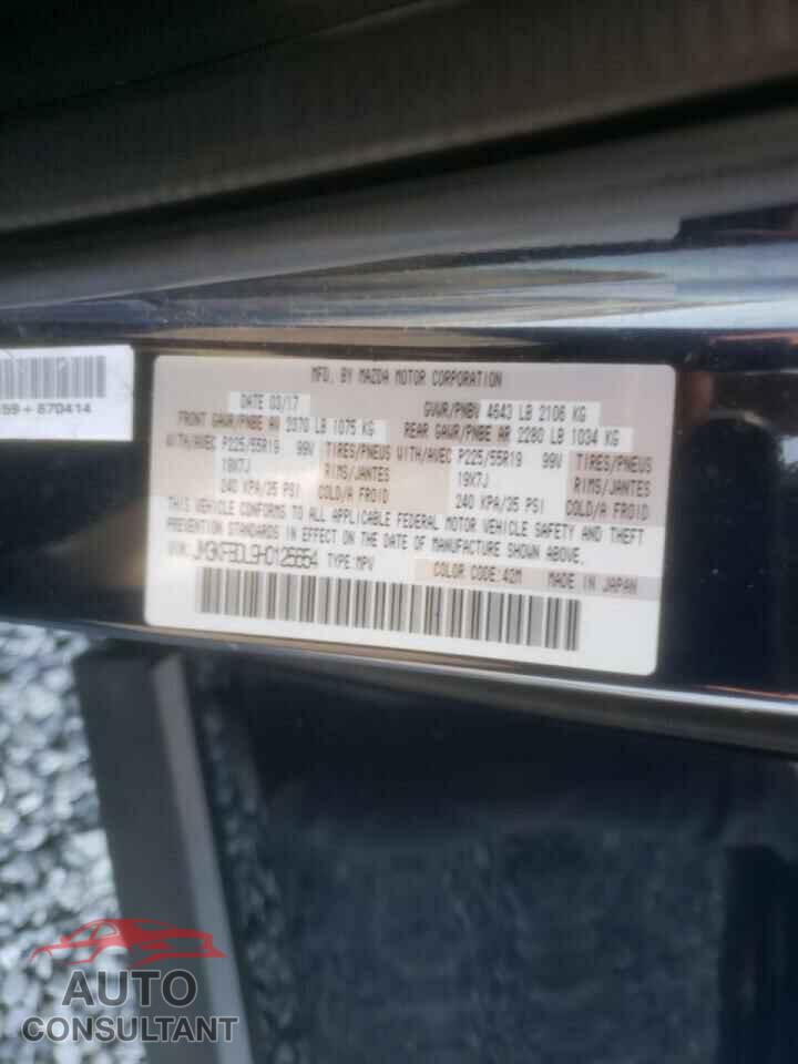 MAZDA CX-5 2017 - JM3KFBDL9H0125654