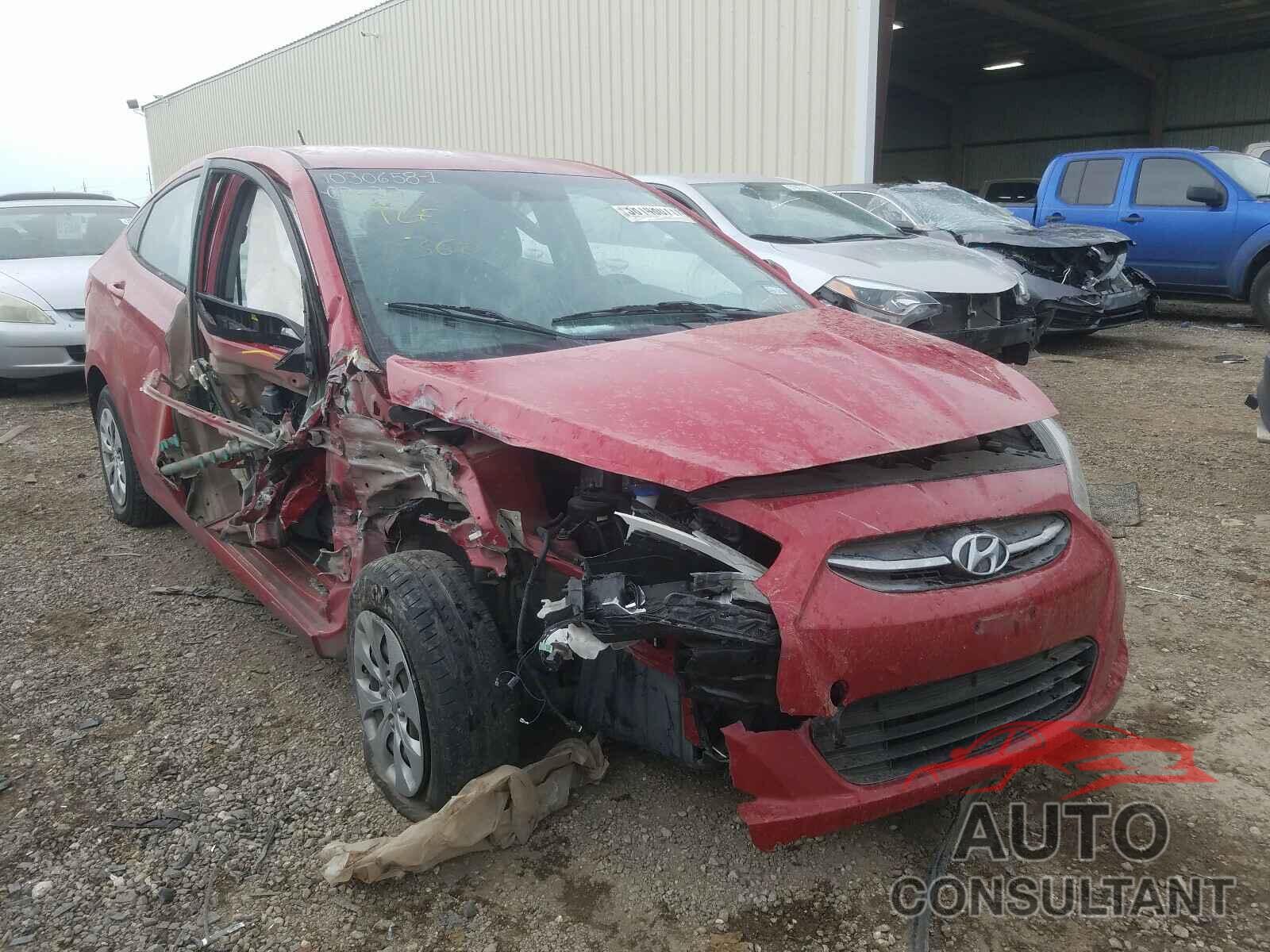 HYUNDAI ACCENT 2016 - KMHCT4AE4GU072792
