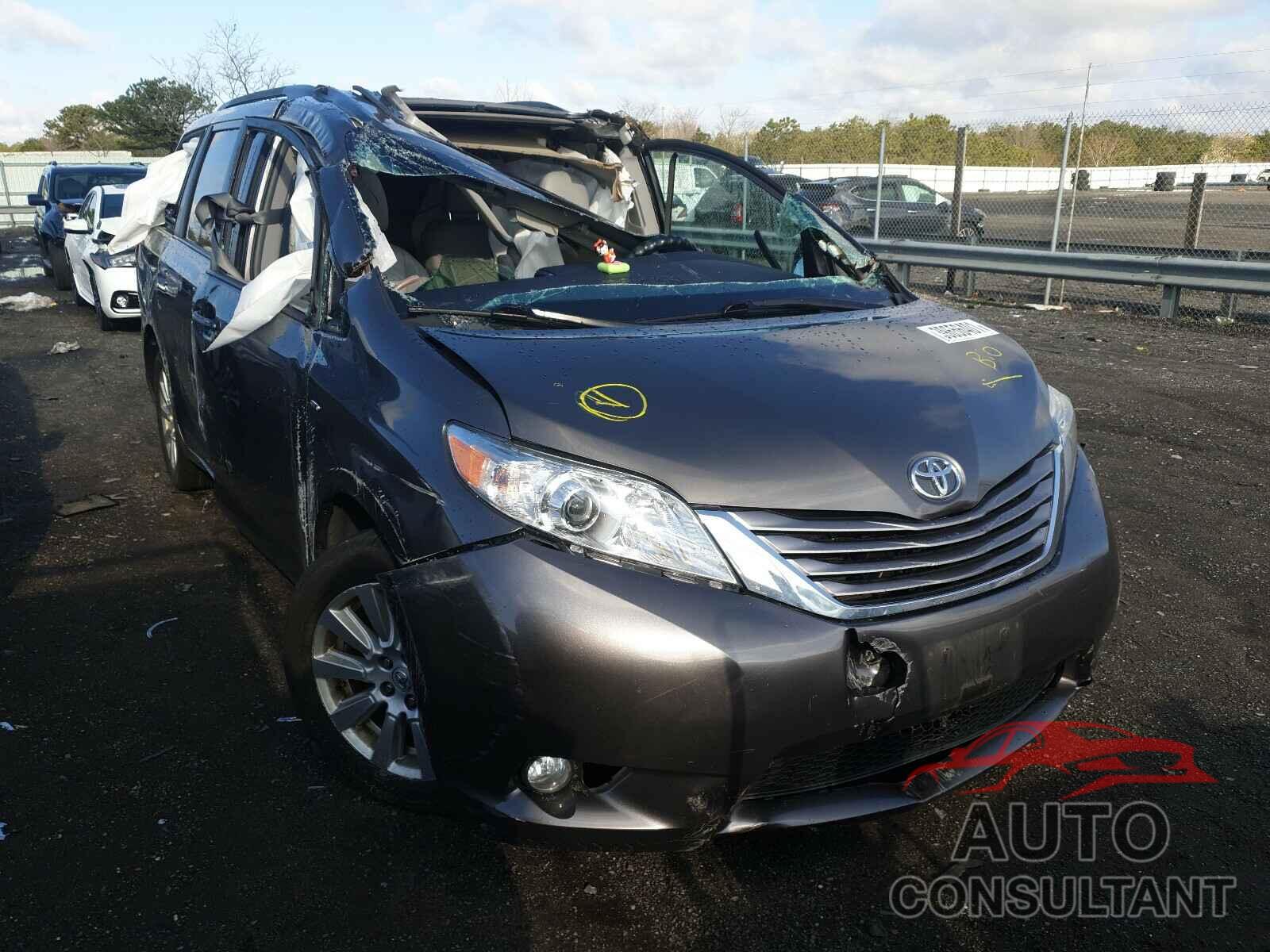 TOYOTA SIENNA 2017 - 5TDDZ3DC4HS157780