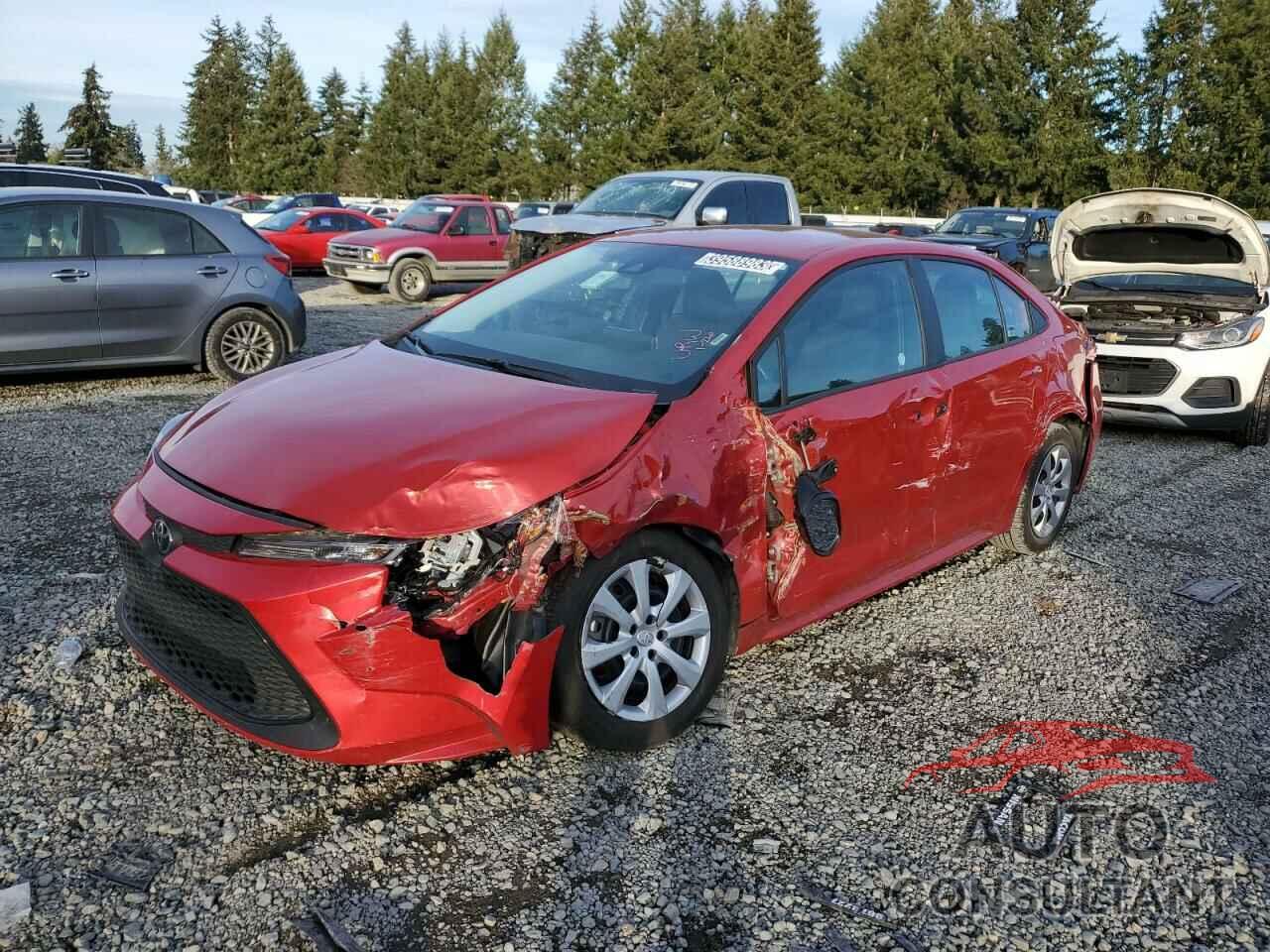 TOYOTA COROLLA 2021 - 5YFEPMAE8MP216225