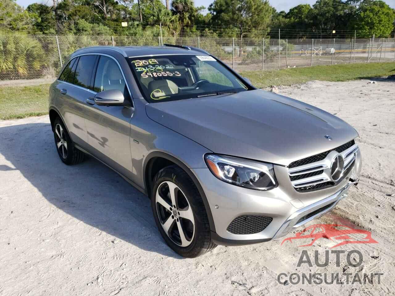 MERCEDES-BENZ GLC-CLASS 2019 - WDC0G5EB2KF598055