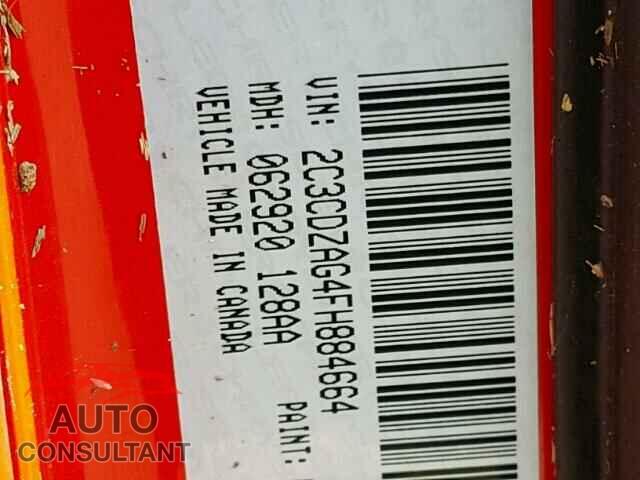 DODGE CHALLENGER 2015 - 2C3CDZAG4FH884664