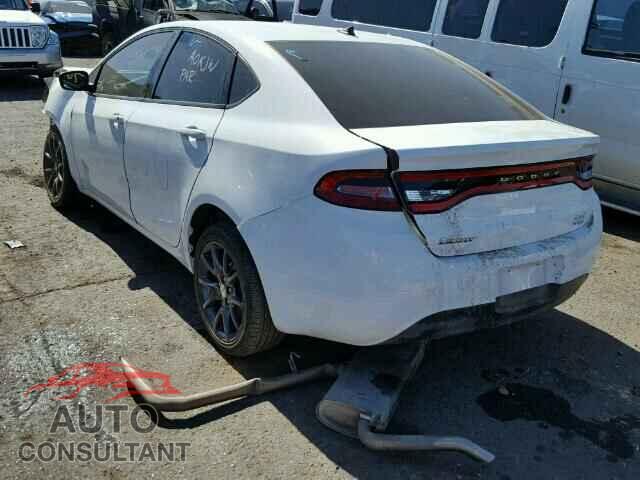 DODGE DART 2016 - 1C3CDFAA7GD668168