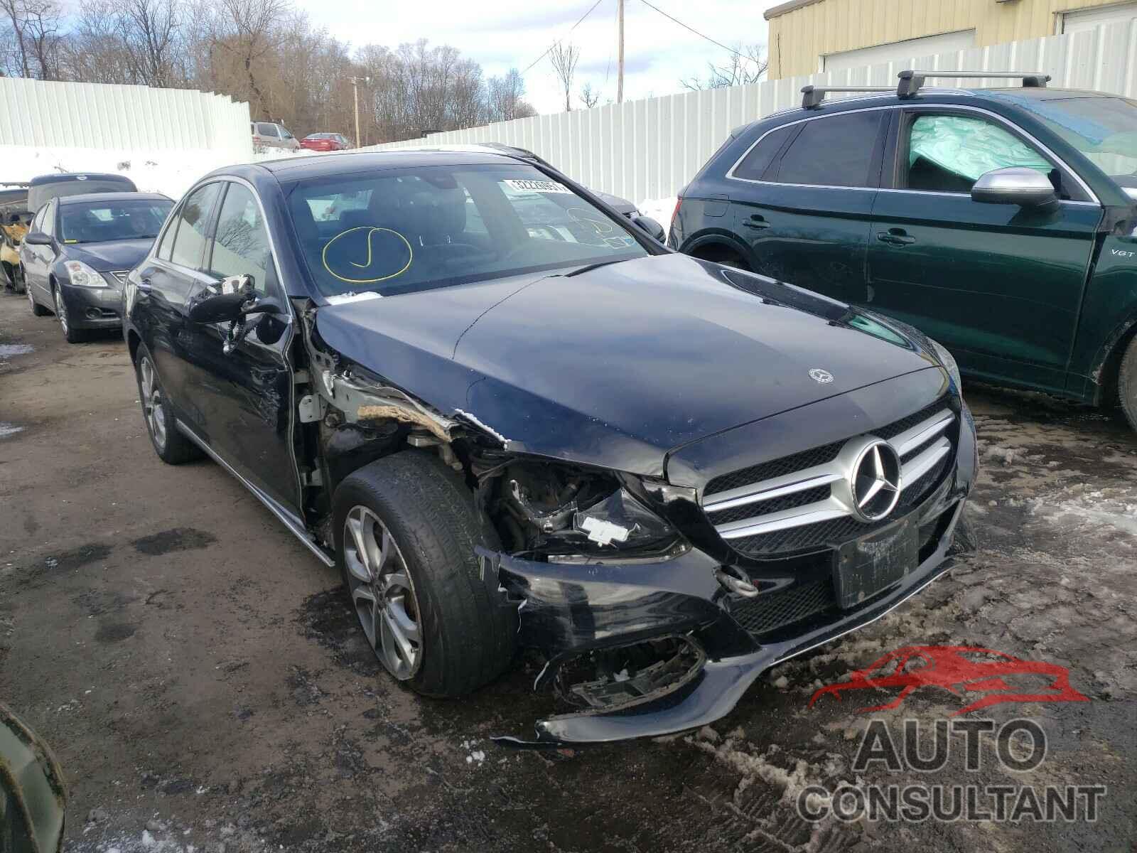 MERCEDES-BENZ C CLASS 2018 - WDDWF4KB8JR310916