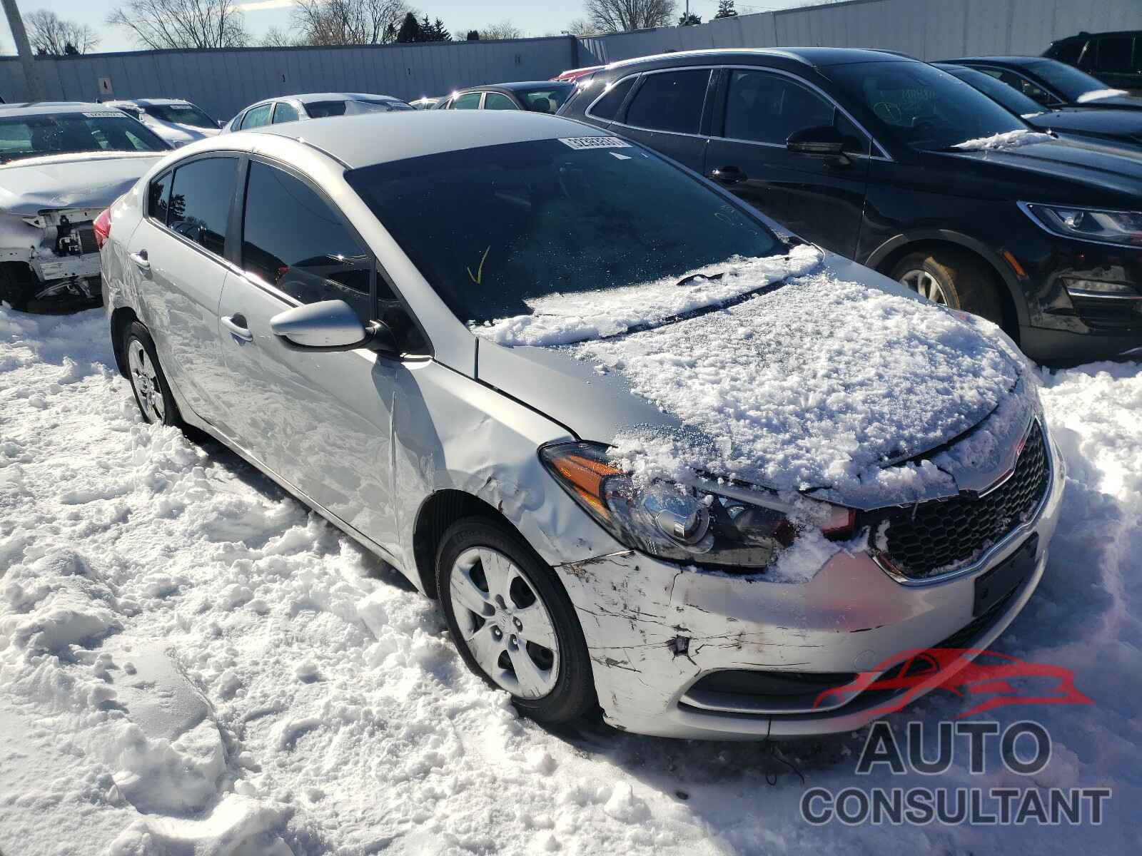 KIA FORTE 2016 - KNAFK4A60G5573781