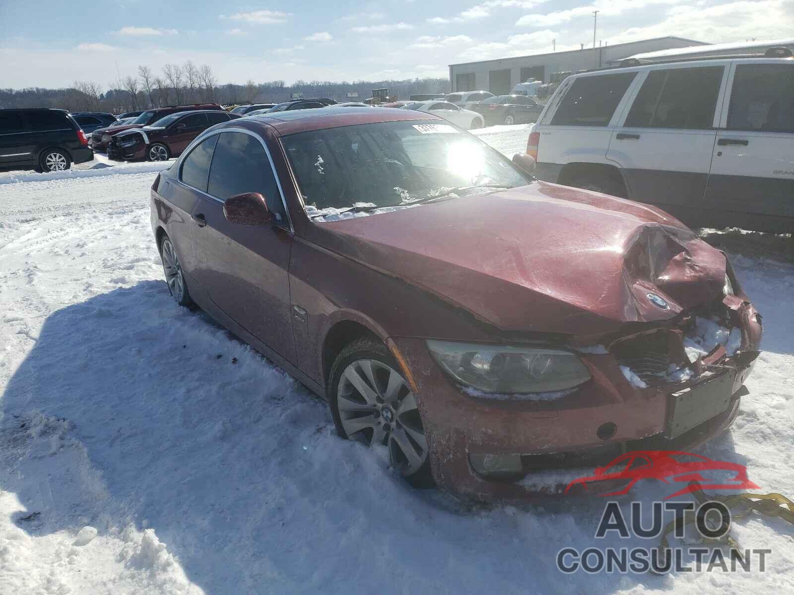 BMW 3 SERIES 2012 - 5XXGT4L30JG267724