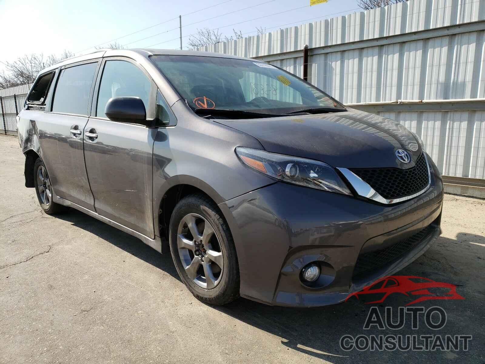 TOYOTA SIENNA 2016 - 5TDXK3DCXGS746929