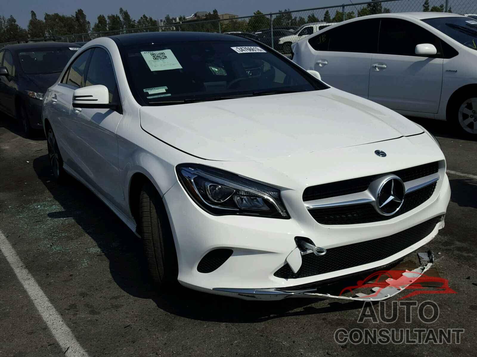 MERCEDES-BENZ CLA 250 2018 - WDDSJ4EB9JN660197