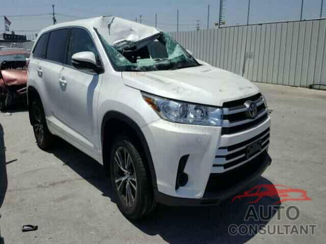 TOYOTA HIGHLANDER 2017 - 5TDZZRFHXHS204893