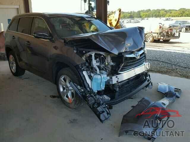 TOYOTA HIGHLANDER 2016 - 5TDYKRFH5GS159294