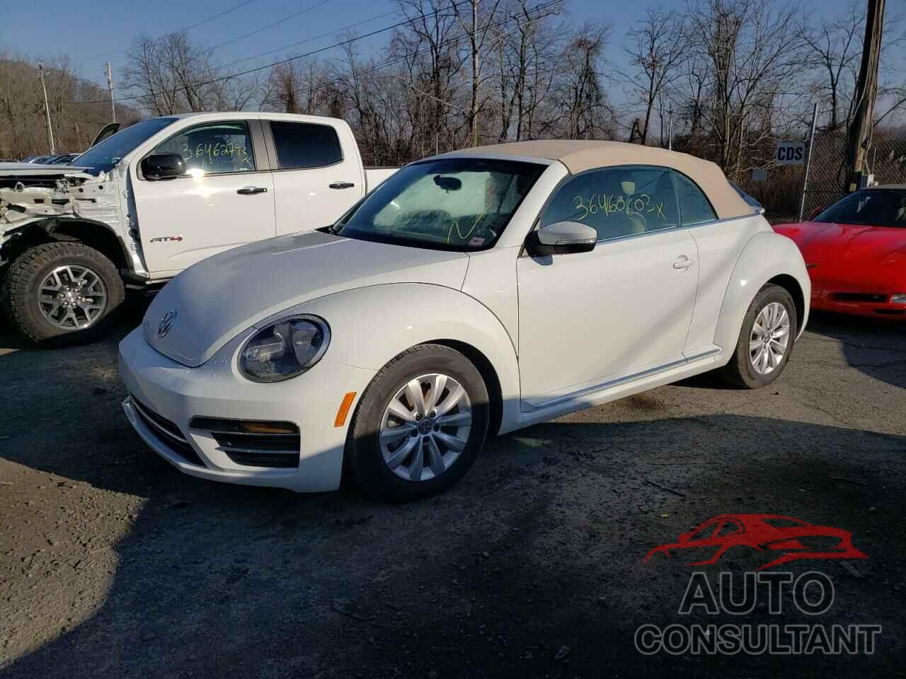 VOLKSWAGEN BEETLE 2019 - 3VW5DAAT8KM505046