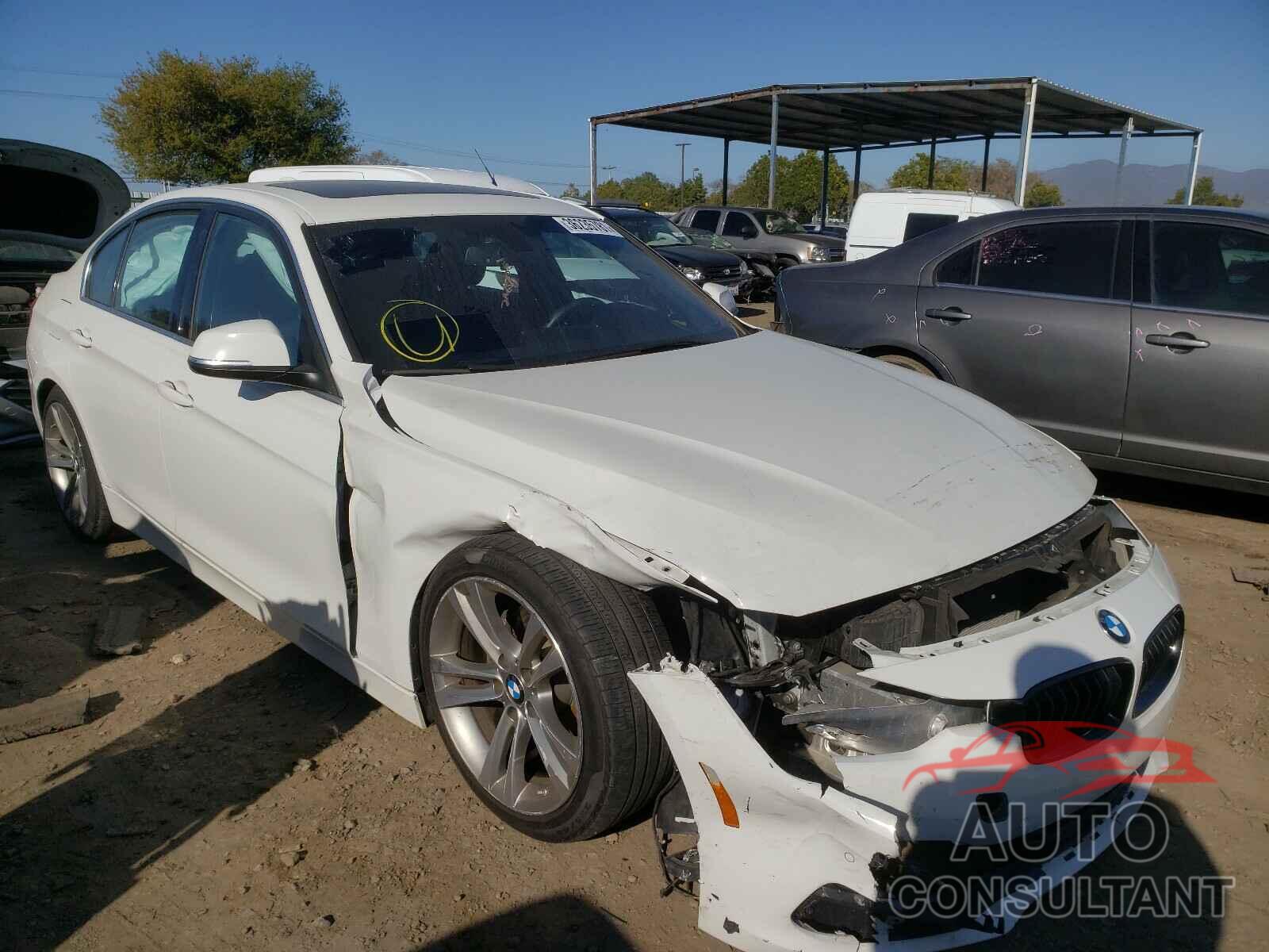 BMW 3 SERIES 2017 - WBA8D9G39HNU66422