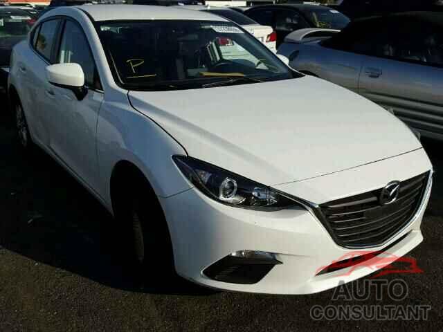 MAZDA 3 2016 - JM1BM1U71G1295365