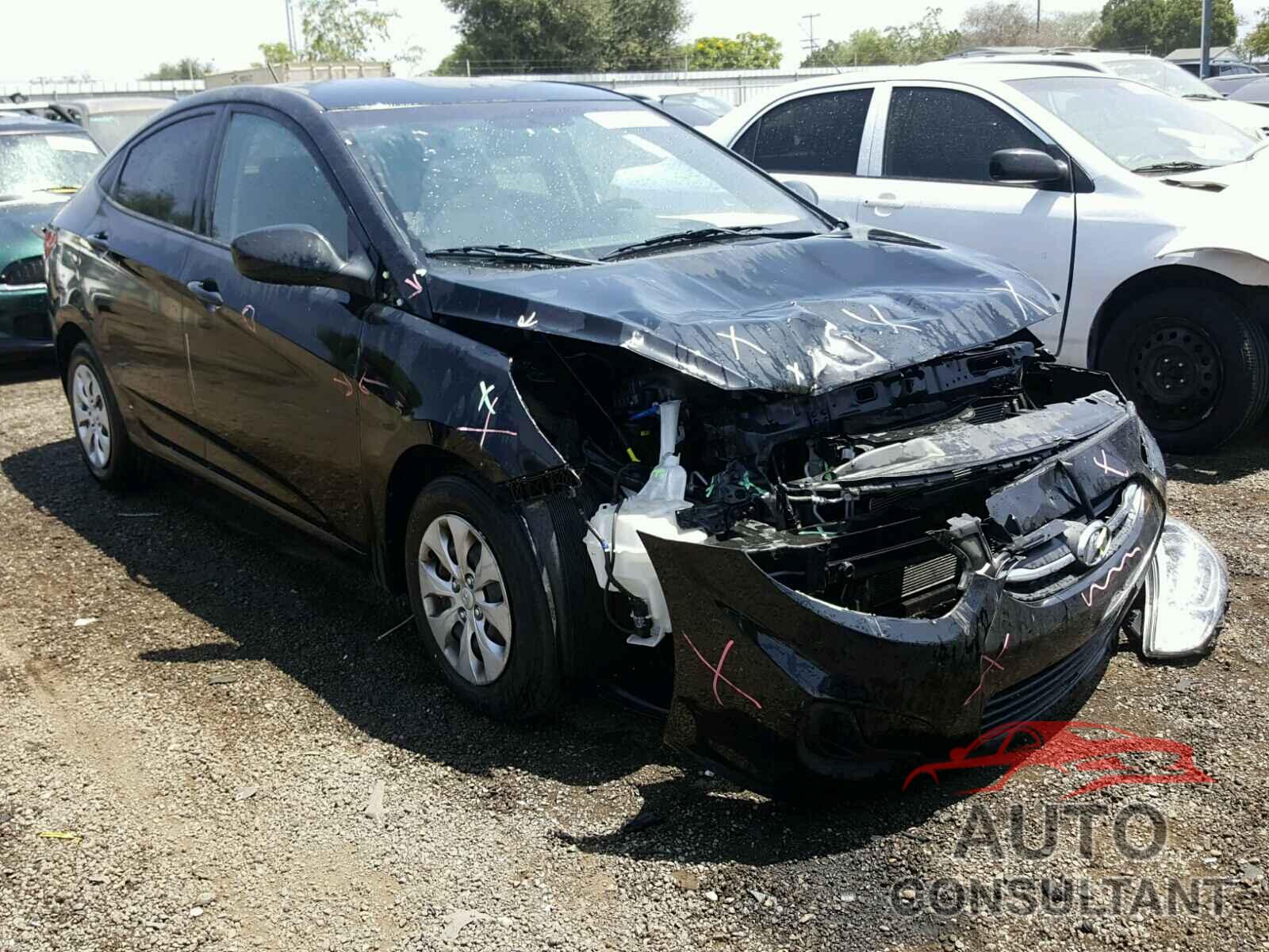 HYUNDAI ACCENT 2016 - KMHCT4AE9GU066454