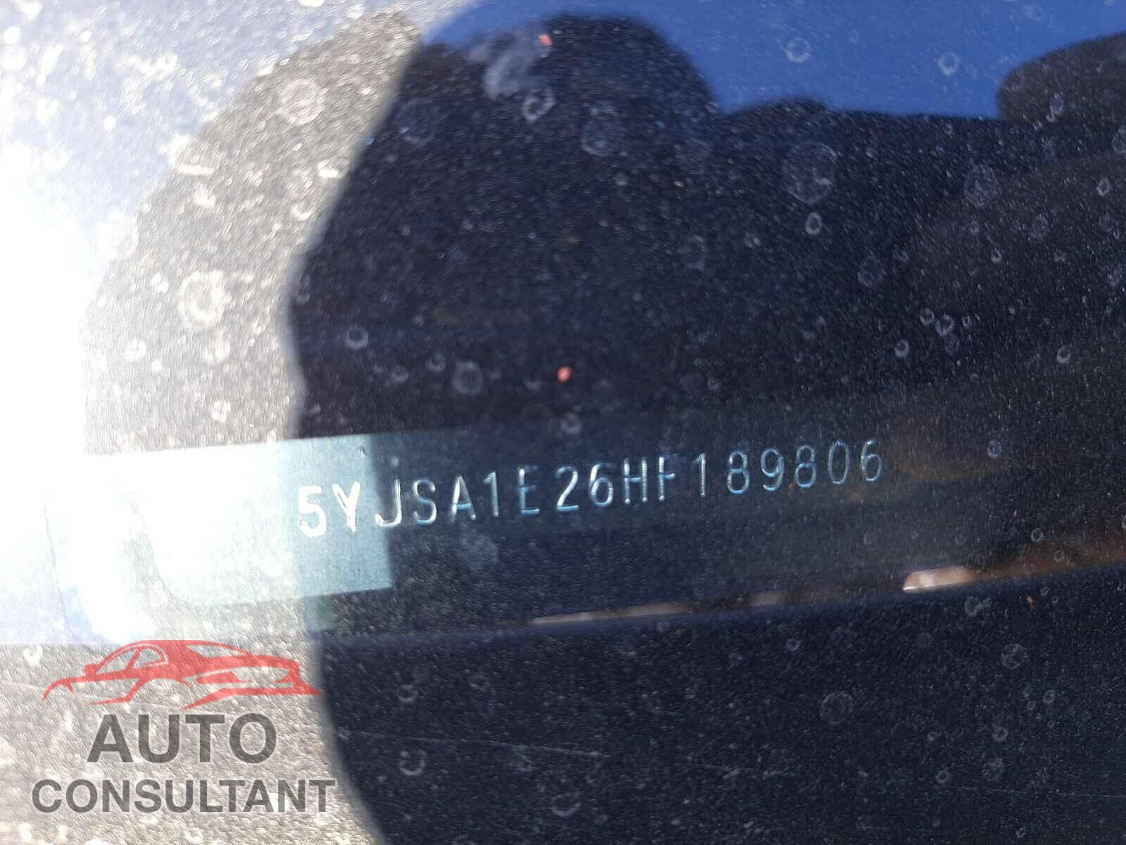 TESLA MODEL S 2017 - 5YJSA1E26HF189806