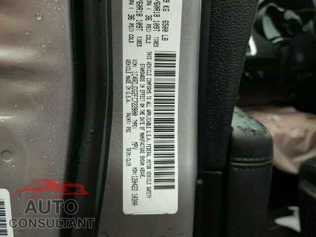 DODGE DURANGO 2015 - 1C4RDJDG2FC722800
