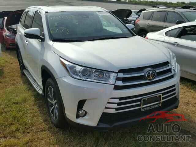 TOYOTA HIGHLANDER 2017 - 5TDKZRFH2HS513050