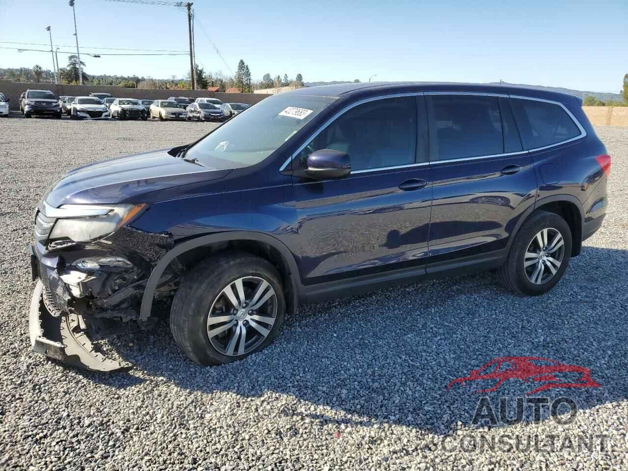 HONDA PILOT 2017 - 5FNYF6H83HB026054