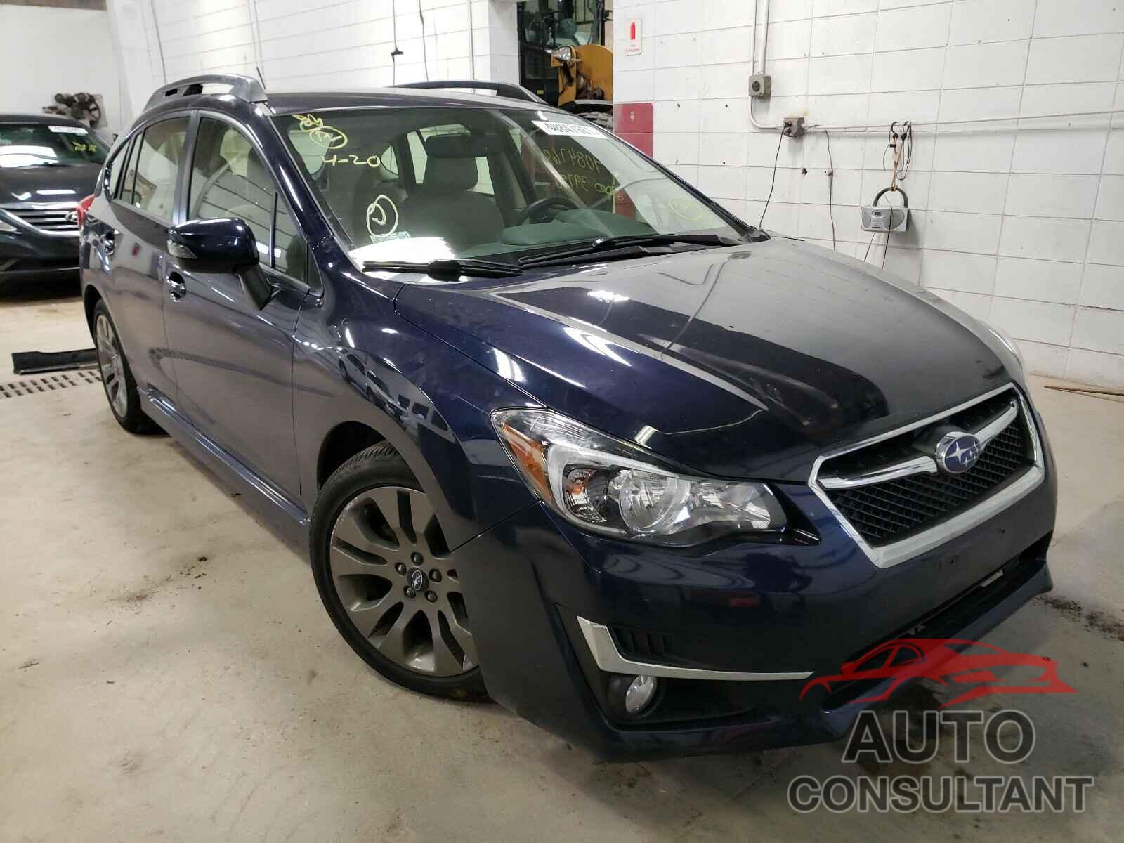 SUBARU IMPREZA 2016 - JF1GPAP67GH350219