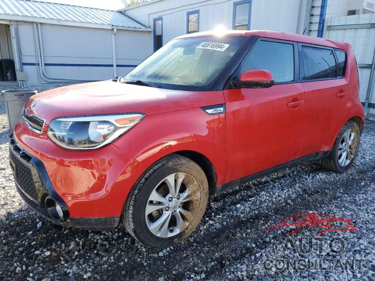 KIA SOUL 2016 - KNDJP3A52G7831092