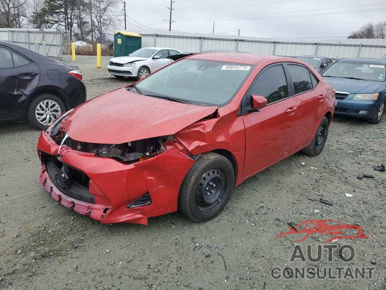 TOYOTA COROLLA 2019 - 5YFBURHE5KP864536